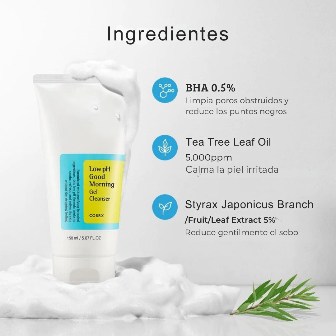 Cosrx - Low Ph Good Morning Gel Cleanser - 150 Ml