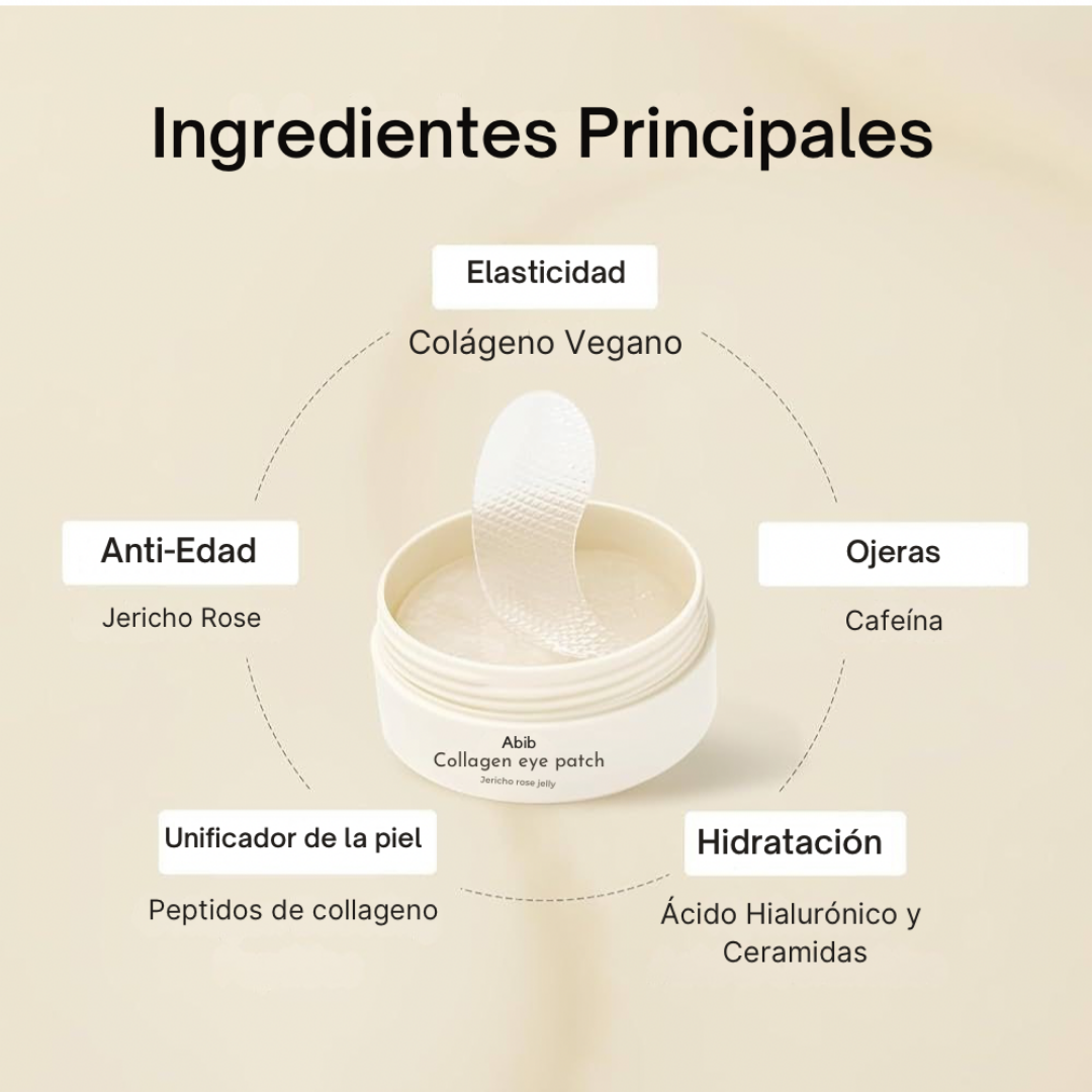 Abib - Collagen Eye Patch Jericho Rose Jelly 60 Pcs