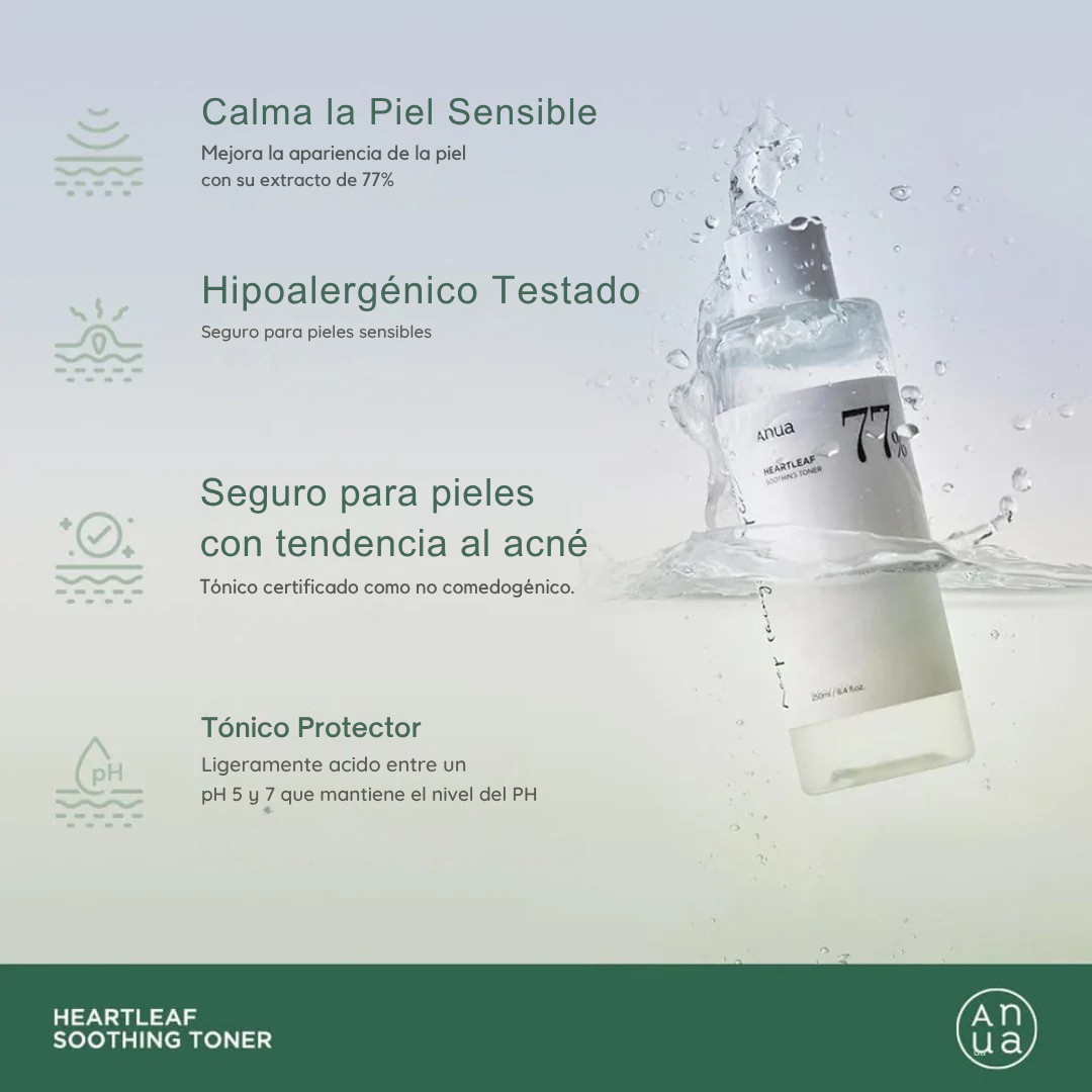 Anua - Heartleaf 77% Soothing Toner 250ml