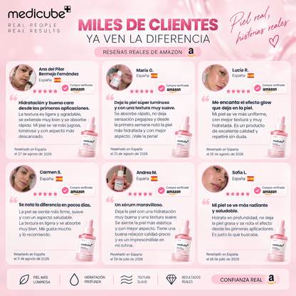 PDRN Pink Serum - Medicube – Regeneración y firmeza 30 ml