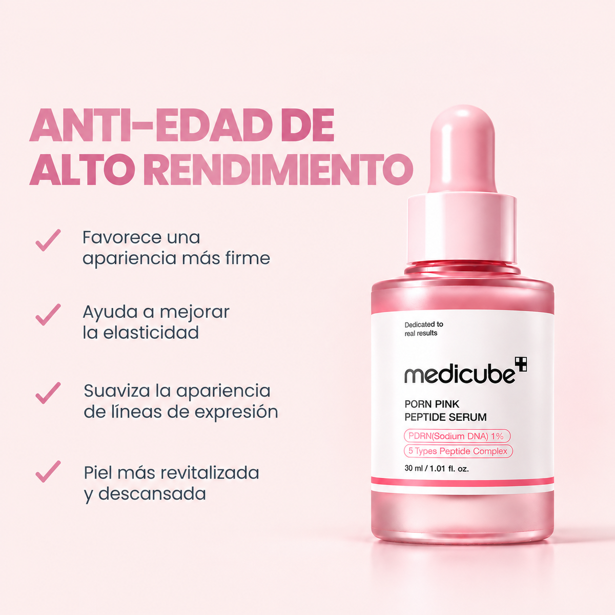 PDRN Pink Serum - Medicube – Regeneración y firmeza 30 ml