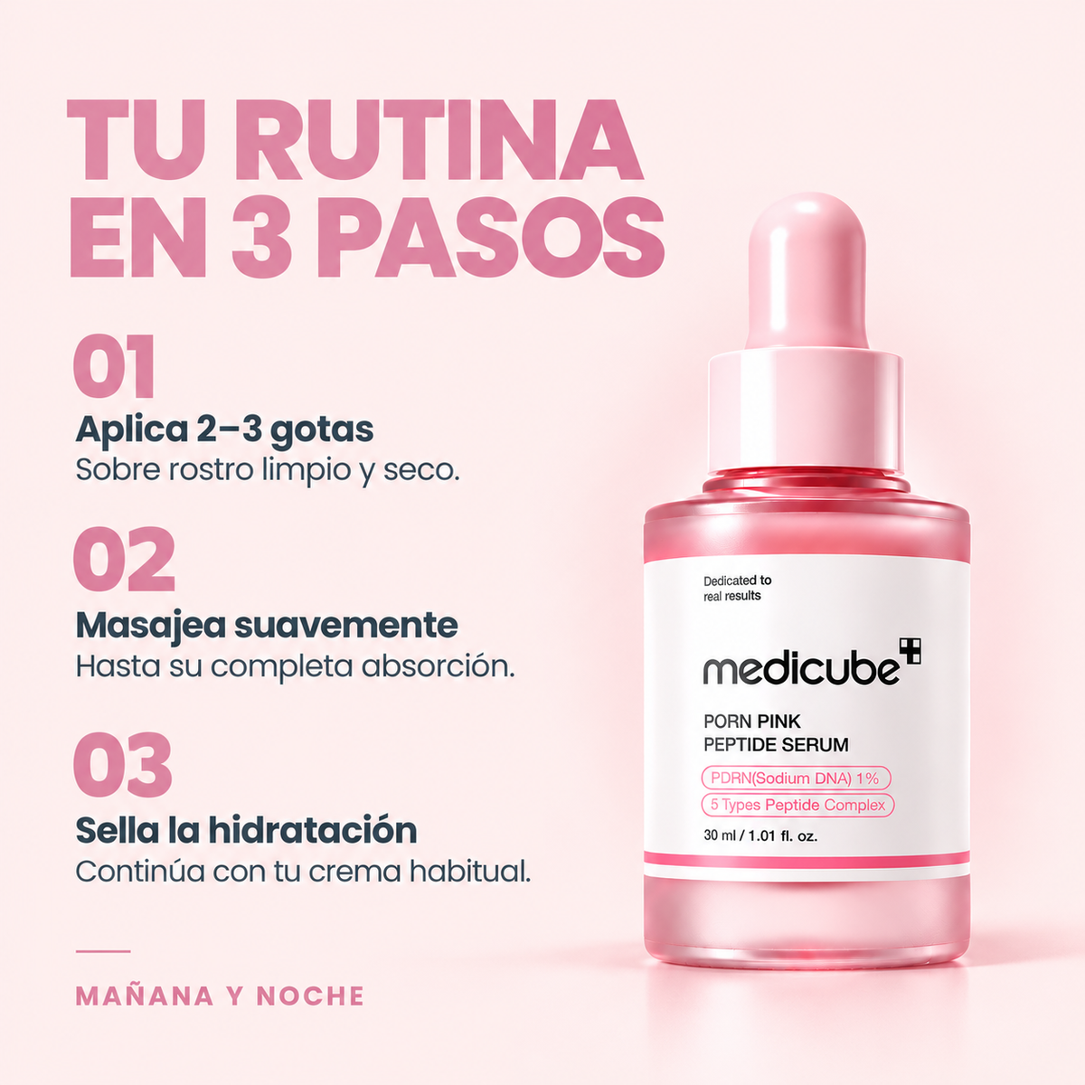 PDRN Pink Serum - Medicube – Regeneración y firmeza 30 ml