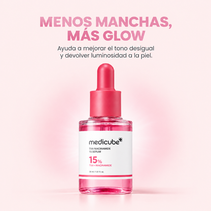 TXA Niacinamide 15 Serum de Medicube | Serum Coreano para Manchas y Piel Iluminada