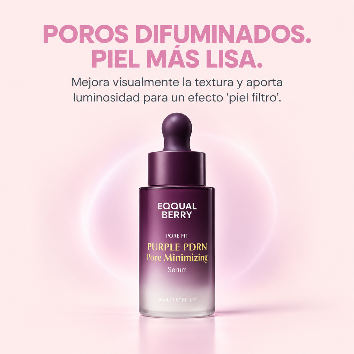 Purple PDRN Poremizing Serum – Efecto Piel Lisa y Poros Difuminados 30ml