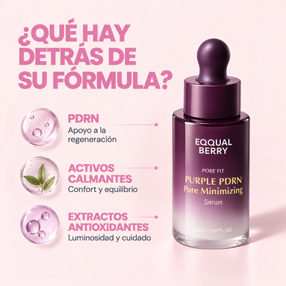 Purple PDRN Poremizing Serum – Efecto Piel Lisa y Poros Difuminados 30ml