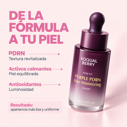 Purple PDRN Poremizing Serum – Efecto Piel Lisa y Poros Difuminados 30ml