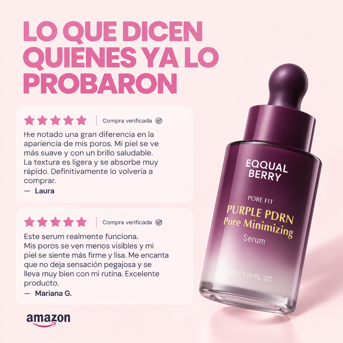 Purple PDRN Poremizing Serum – Efecto Piel Lisa y Poros Difuminados 30ml