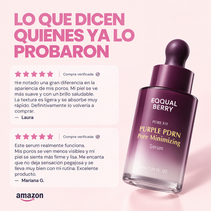 Purple PDRN Poremizing Serum – Efecto Piel Lisa y Poros Difuminados 30ml