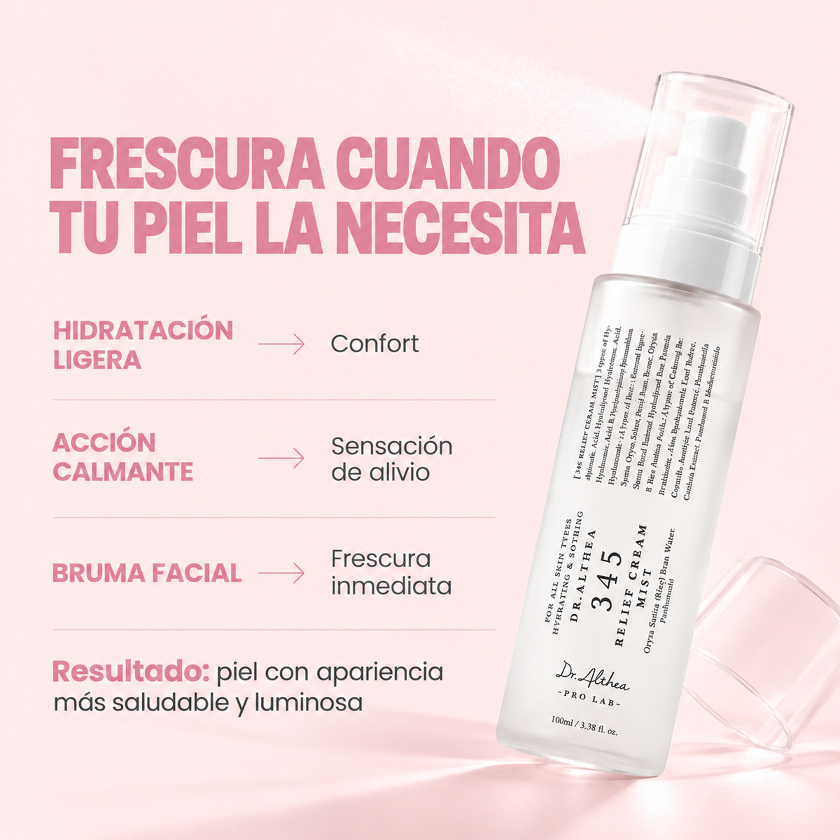 Dr.Althea 345 Relief Mist 100 ml – Spray Facial Hidratante