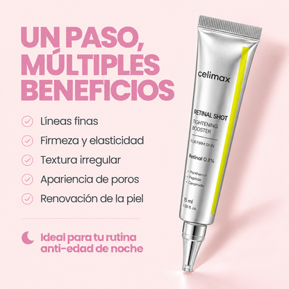 Celimax Vita-A Retinol Shot – Serum con Retinol para Arrugas, Firmeza y Textura 15ml