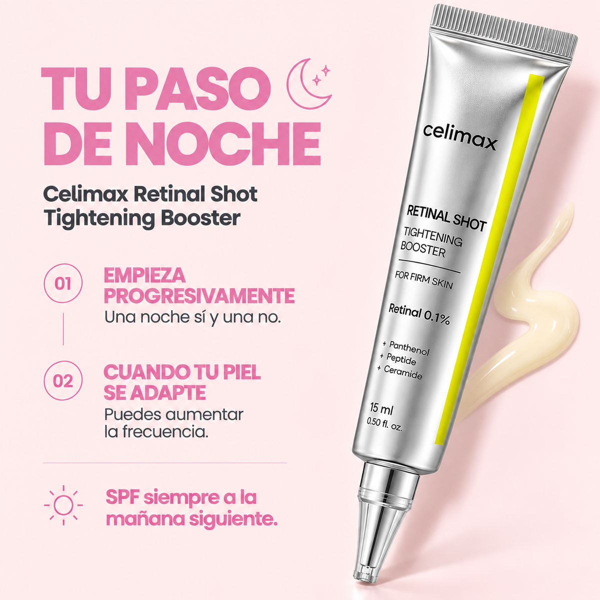 Celimax Vita-A Retinol Shot – Serum con Retinol para Arrugas, Firmeza y Textura 15ml