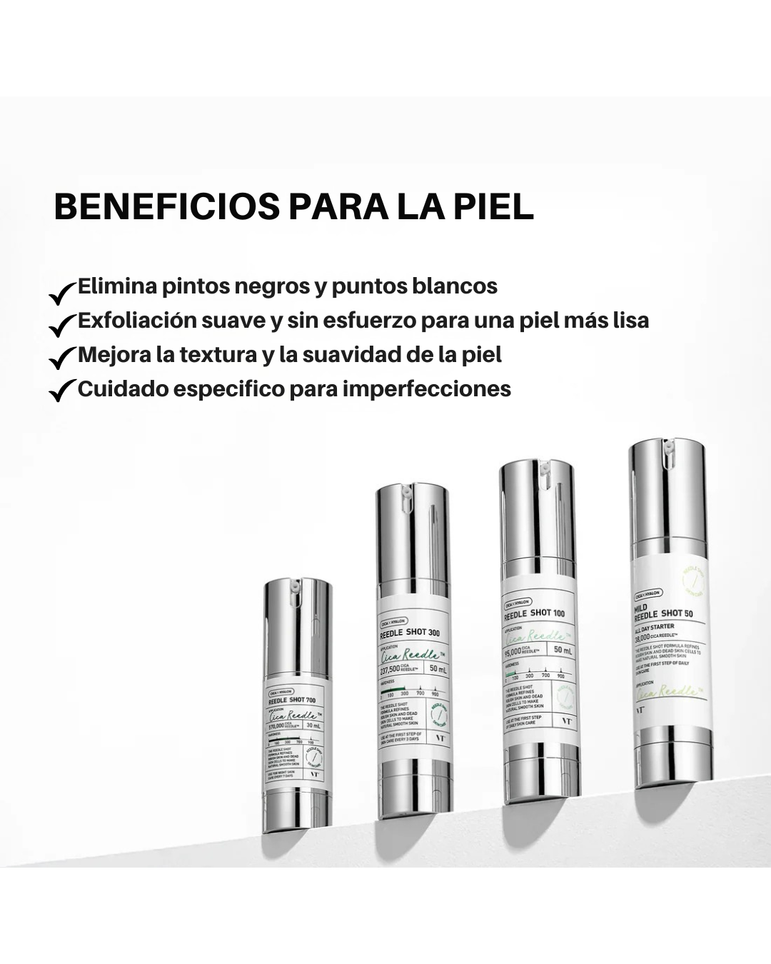 VT Reedle Shot 300 – Sérum Renovador con Microagujas Suaves