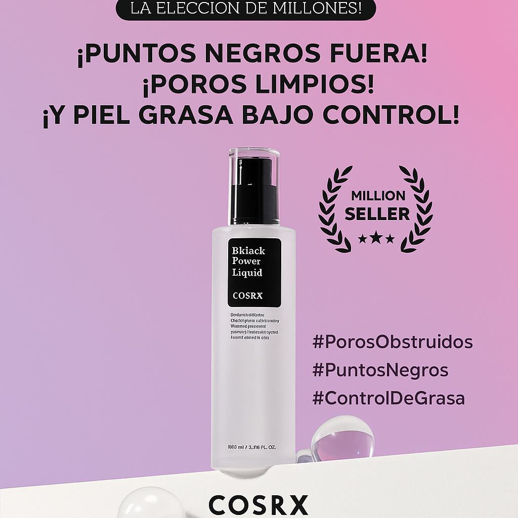 BHA Black Head Power Liquid - COSRX Eliminador de puntos negros 100 ml
