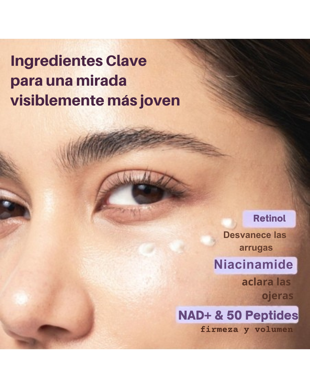 Numbuzin No.9+ NAD Bio Lifting Eye Cream – Contorno de Ojos Reafirmante y Antiedad