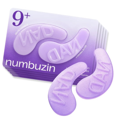 Parches para Ojos numbuzin Parches para Ojos No.9 NAD+ Collagen Under Eye Patches | Ojeras, Bolsas y Líneas Finas.