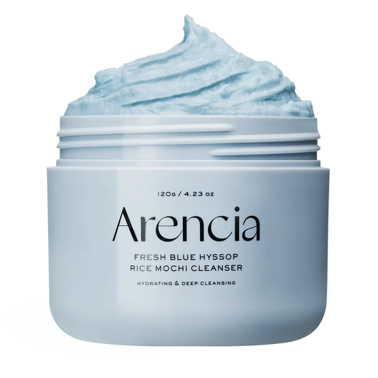 Arencia Blue Hyssop Rice Mochi Cleanser | Limpiador para Poros y Exceso de Grasa 120 g